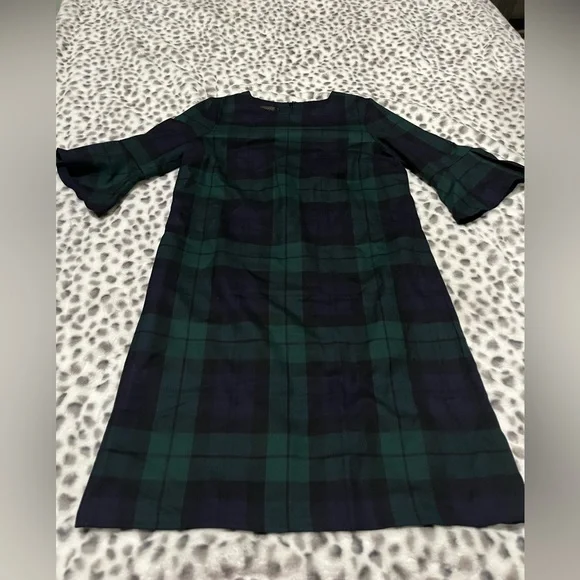 Pendleton‎ maya wool green plaid dress - Picture 5 of 12
